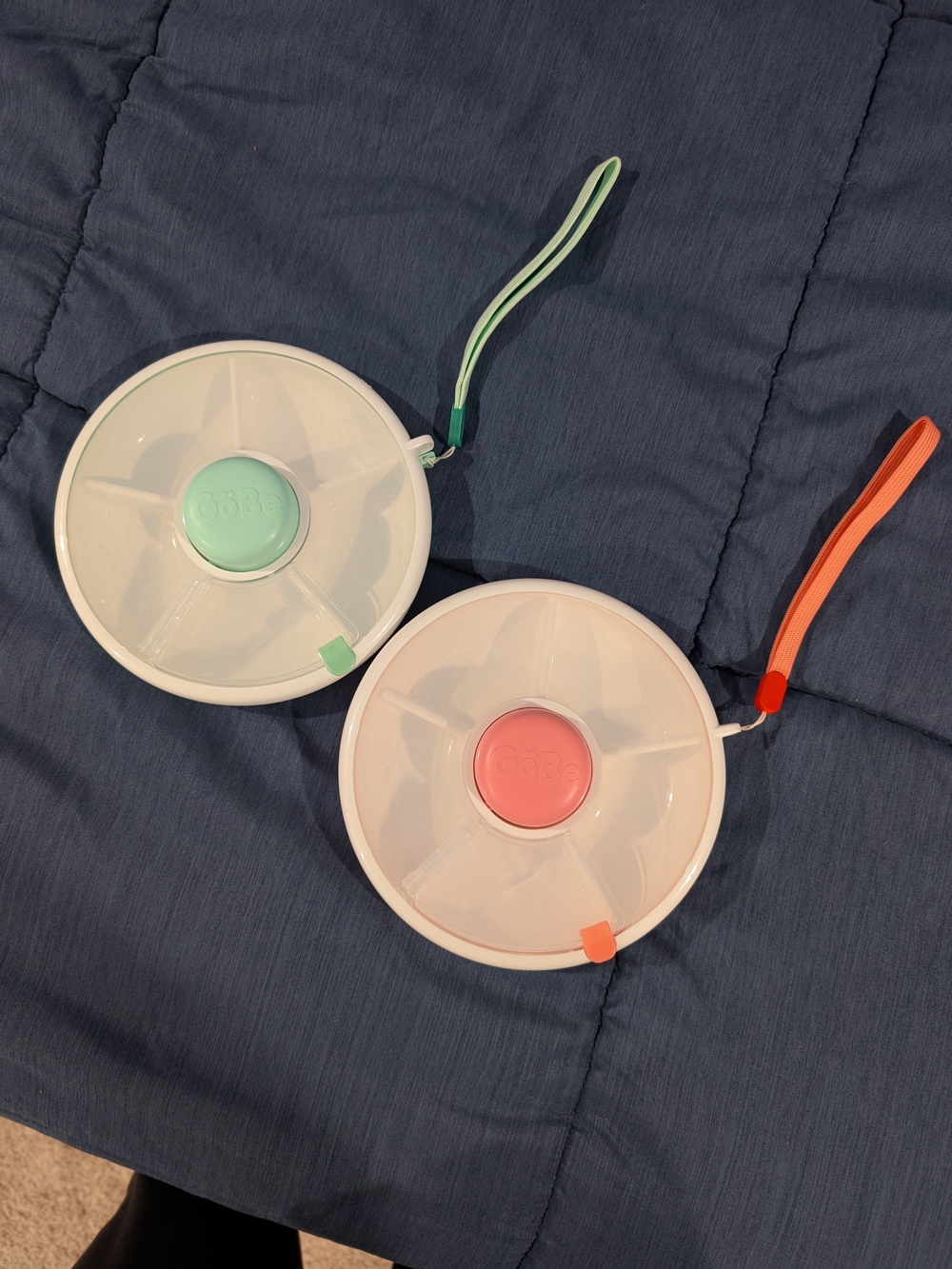 Gogo Kids Snack Container - Mint and Coral Variety